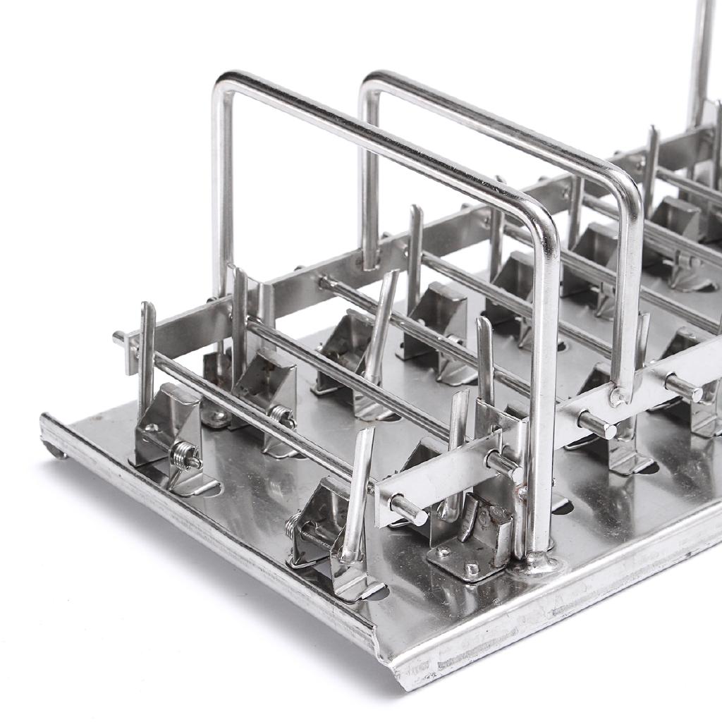 20Pcs Ice Lolly Popsicles Mould Stick Holder Home Kitchen Shop Ice Cream Maker Large Stainless Steel Ice Pop Molds Machine