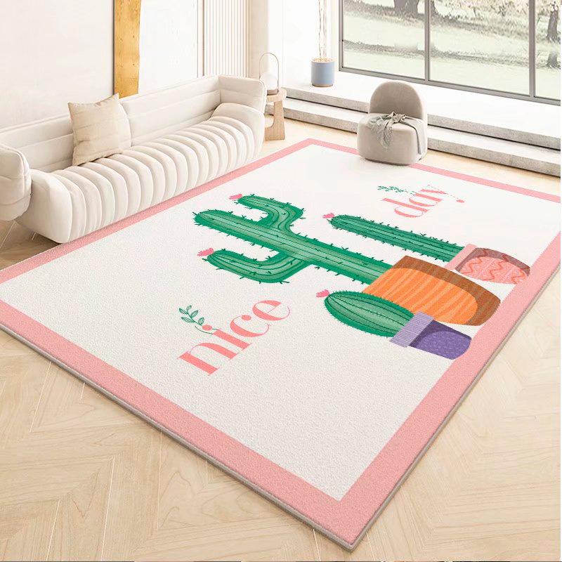 

Гостиная журнальный столик ковер деревенский маленький свежий напольный коврик для дома спальня прикроватный нескользящий коврик для ног 80*120cm