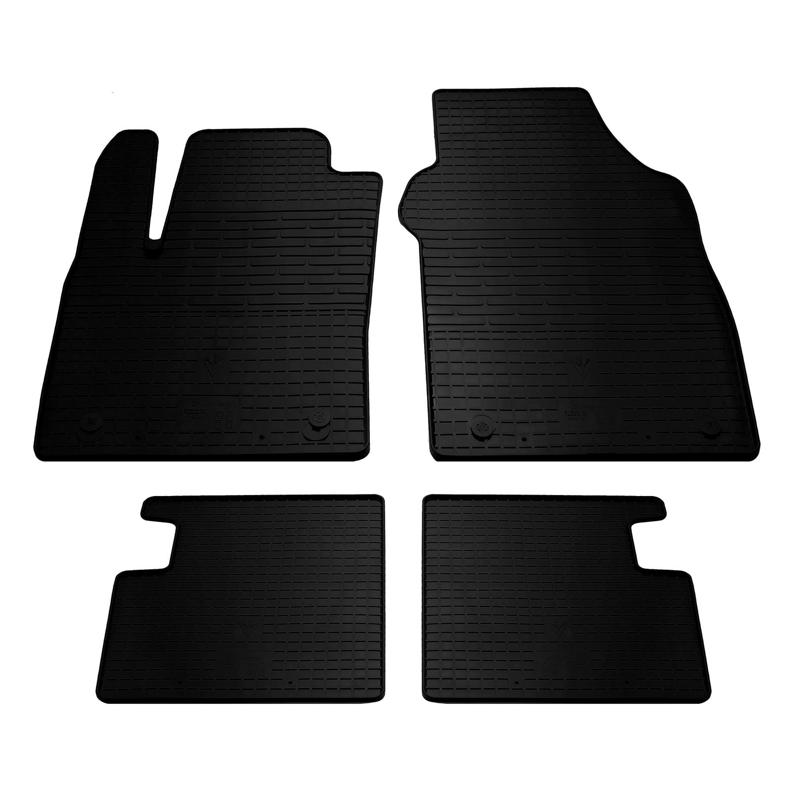 

Rubber mats 500 (4 pcs, Stingray Premium) for Fiat 500/500L