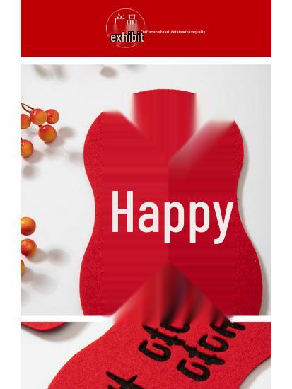 Magnetic Wedding Couplets for Bridal Chamber Doors: Flocking Cloth Decor for Bride and Groom