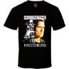 TAO JIN HUAN Running Man Arnold Schwarzenegger Movie Stephen Gold Poster Fan T-Shirt XS