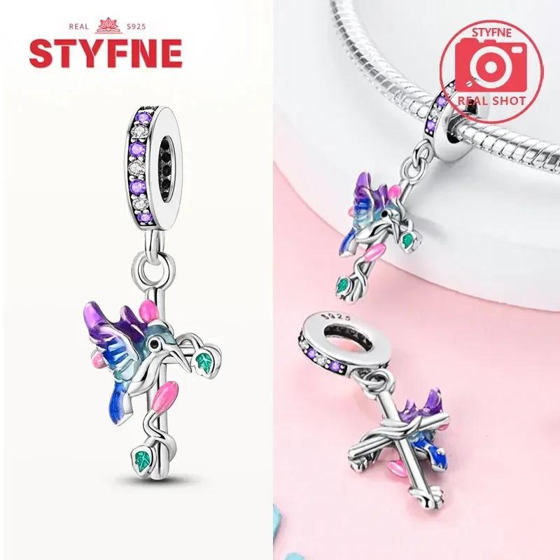 Copper Charms Religion Heart Lucky Eye Cross Beads Fit Originalbracelet For Women Fine Jewelry Gift