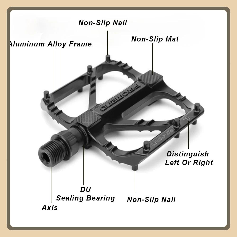 R27 Pedál na silniční kolo Protiskluzový DU ložisko Pedál na kolo Lehký Cyklistická platforma Klasický pedál Cyklistické příslušenství