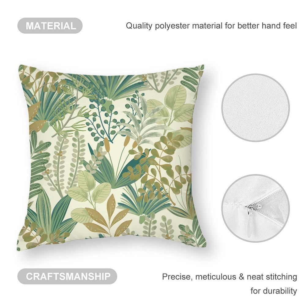 Tropical rainforest Amazon Classic Pillow Case 3D Print Polyester Fiber 40*40cm Home Sofa Throw Decoration Festival Gift