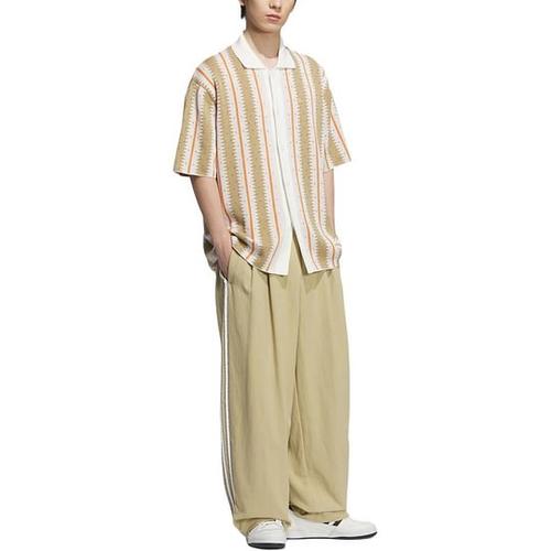 Adidas Originals SS25 RESORT LINEN Sports Pants Men's KE5838