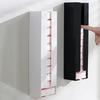 Wall Mounted Pocket Tissue Dispenser Plastic Mini Napkin Storage Box  Kitchen