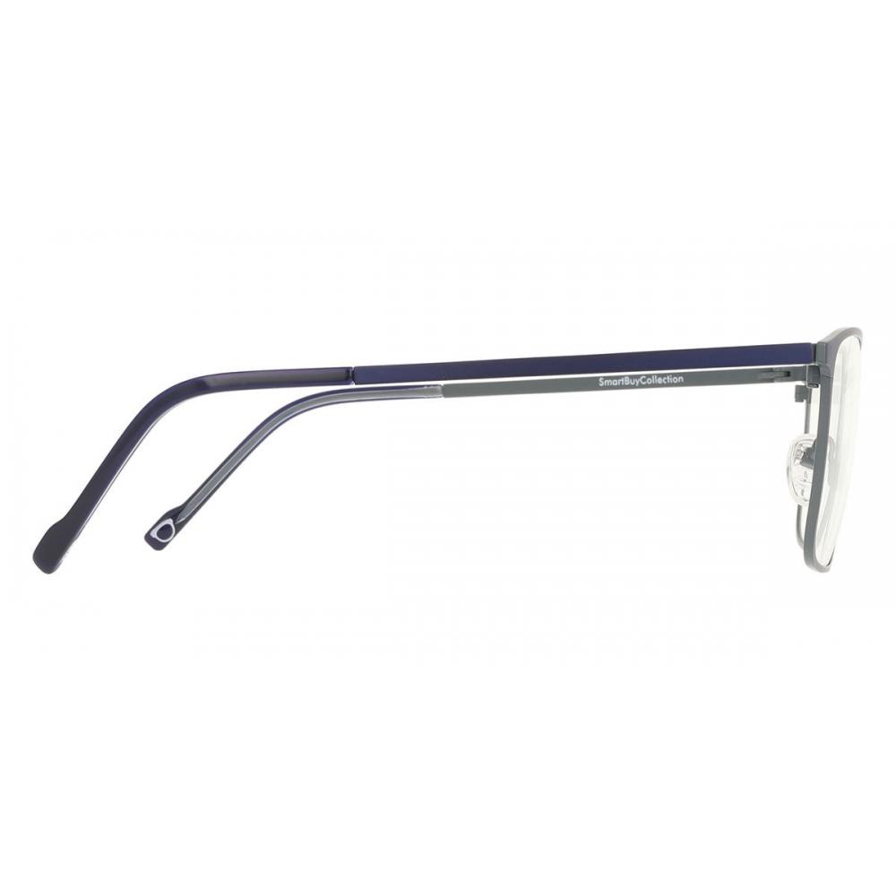 SmartBuy Collection Women Eyeglasses Full Rim Rectangle Blue Tt 149 04m