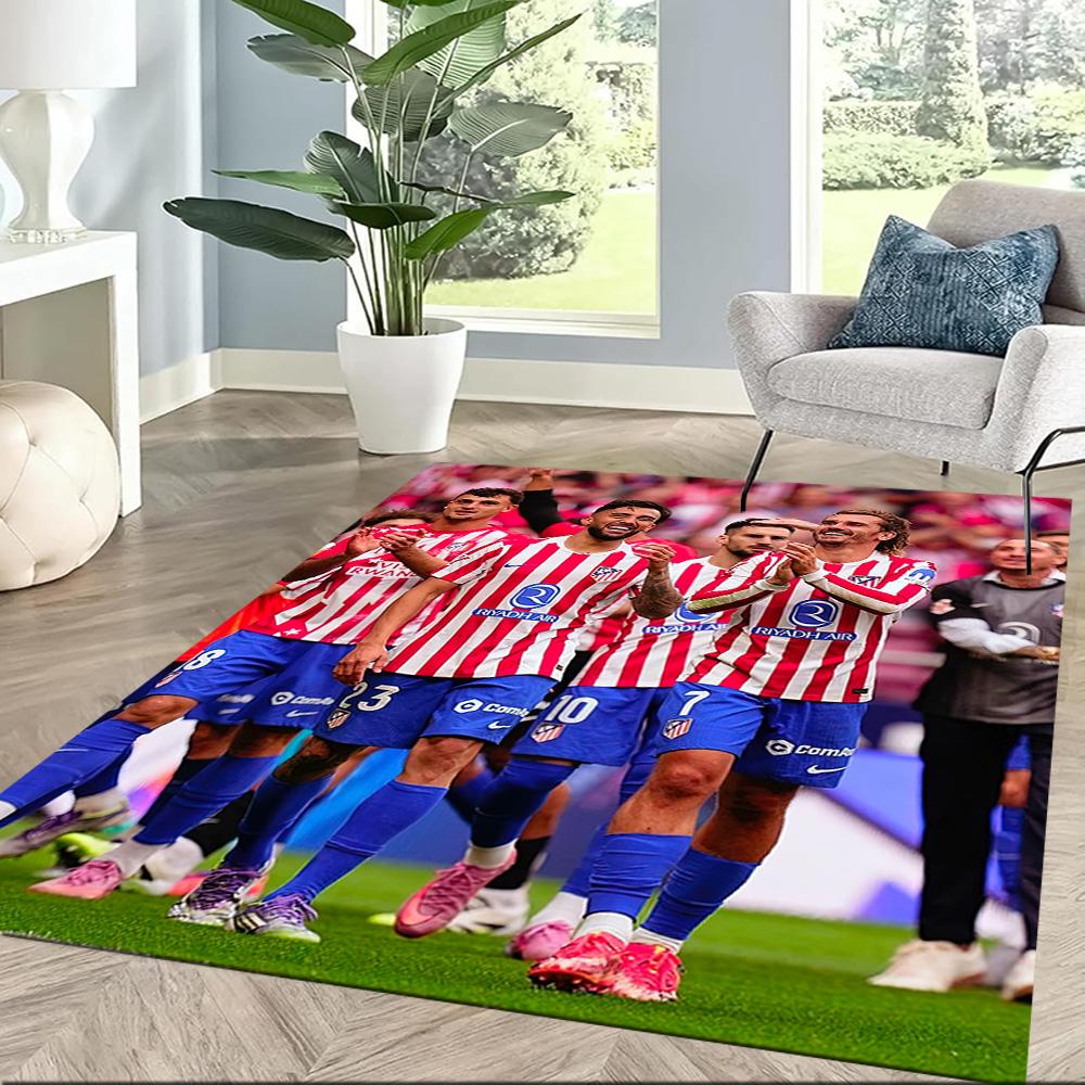 Atletico Madrid Carpet Suitable For Kitchen Foyer Hallway Outdoor Antislip Carpet Decorate Offices Best For Christmas