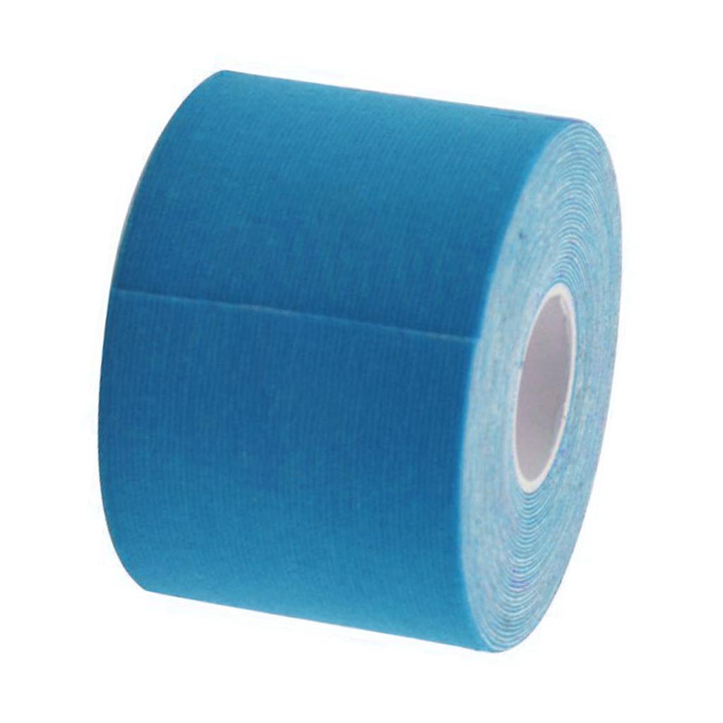 Taśma Sportowa Elastyczna Samoprzylepna Oddychająca Wodoodporna Bandaż Sportowy Taśma na Nadgarstek Kostkę 5cm X 5m Jasna