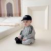 Baby Cotton Romper: Panda Long Sleeve Onesie for Infants and Toddlers
