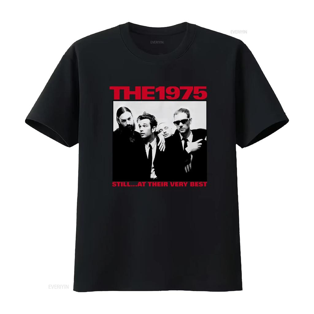 The 1975 Band T-shirt 2023 Turné Merch grafisk Casual Mångsidig Unisex herr designkläder