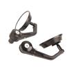 78" Universal Round Motorbike Motorcycle Rear View Handle Bar End Rearview Side Mirrors Chrome