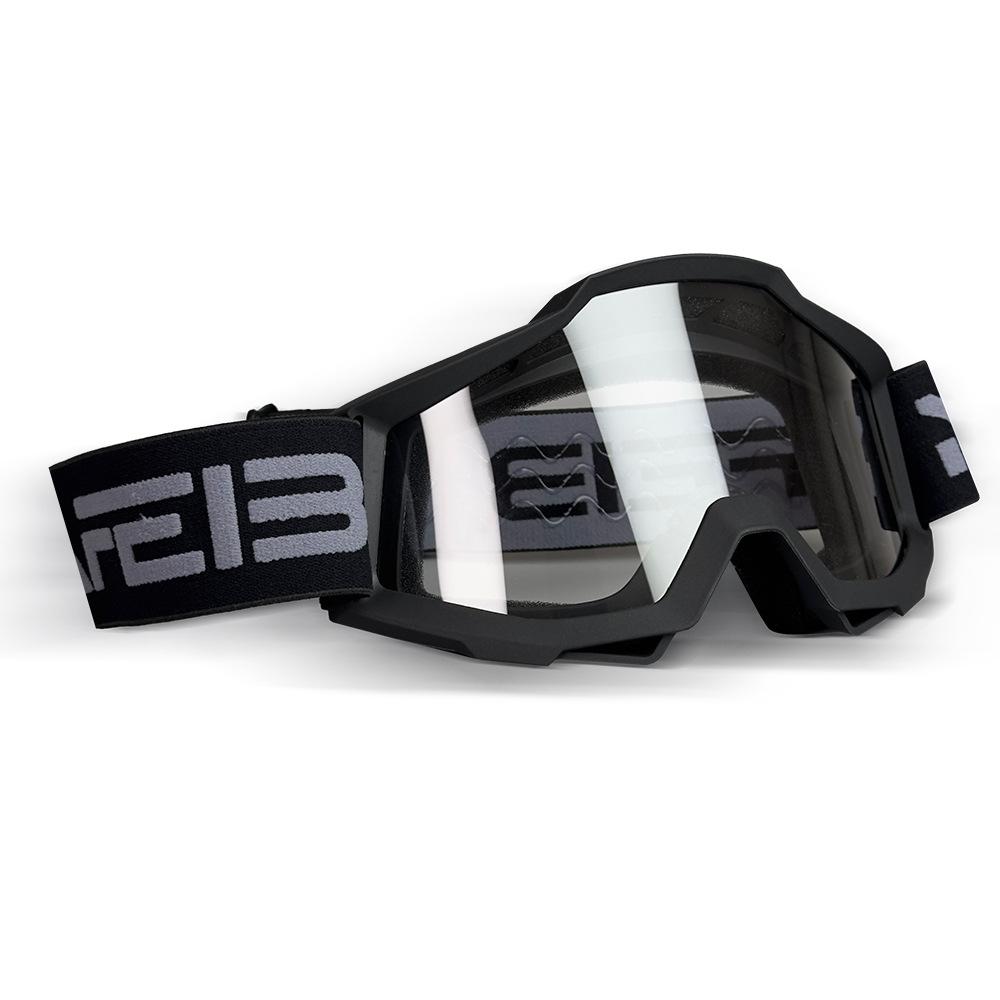 Specially designed for new models of goggles, cycling goggles, ski goggles, and sunglasses Black Frame-Transparent s