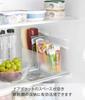 Yamazaki Jitsugyo 8107 Refrigerator Slim Seasoning Storage Rack White X D30 X Tower Refrigerator Storage Upright Storage Door Pocket Storage Approx.