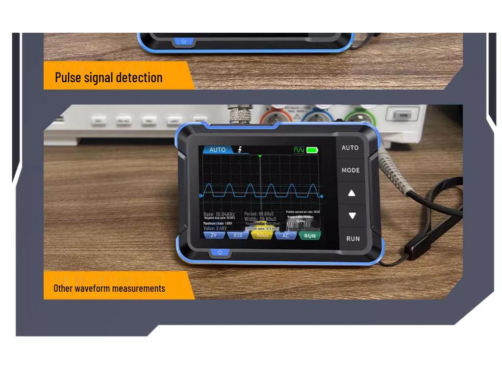 FNIRSI DSO153 Multifunctional Mini Digital Oscilloscope & Signal Generator, 1MHz Bandwidth