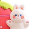 Adorable Reversible Strawberry Animal Plushie Gift for Kids And Adults