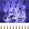 2Meters 20 LED Beads Wine Bottle Lights with Cork 20LED Mini Fairy Christmas Lights