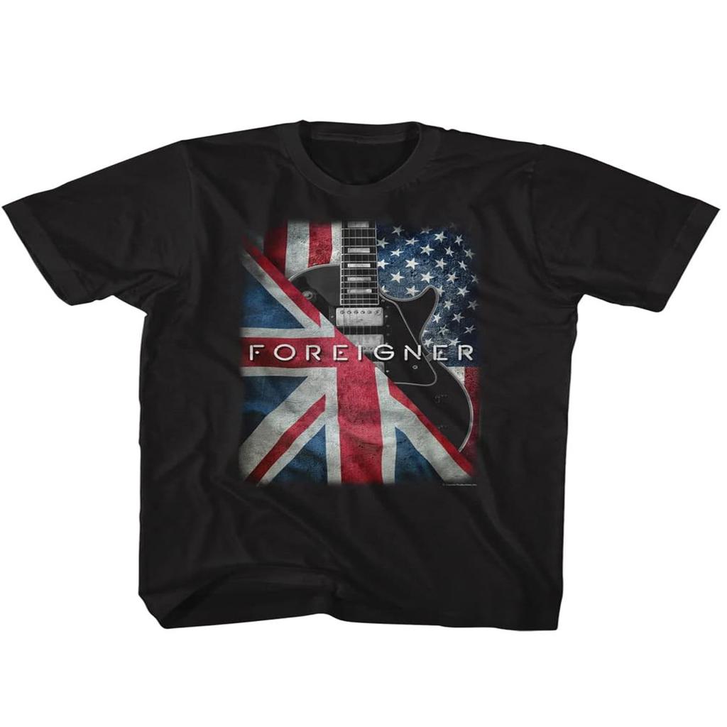 1976 Foreigner Bands Rock Punk Folk Rock American Retro Casual Shortsleeved Tshirt