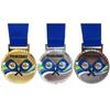 6.8cm Pickleball Medal Gold/Silver/Bronze Medal Metal Winner Medals Pickleball Award Medals for Games Sports Competitions