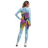 Halloween Christmas Horror Night Suit Sally Cosplay Digital Print Jumpsuit Leggings Female