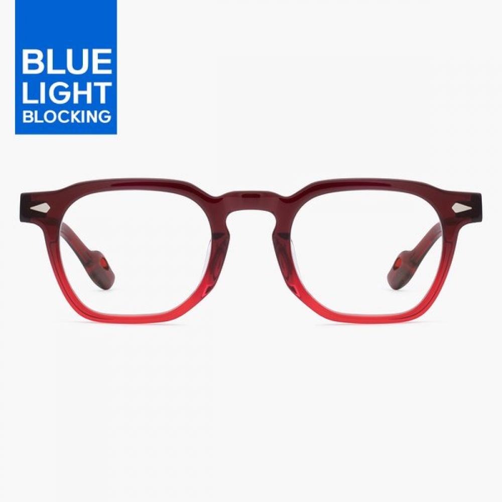 Reclow Acetate Blue Light Glasses Red Zia Single option