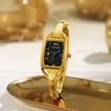French Simple Women'S Bracelet Watch Retro Fashion Rectangular Small Dial Temperament Watch