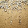100Pcs/500Pcs Earring Hook Coil Ear Wires for DIY Jewelry Making Findings Repair