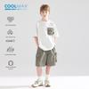 Mucmukn COOLMAX Cool & Quick-Dry Spliced Pocket T-Shirt for Boys