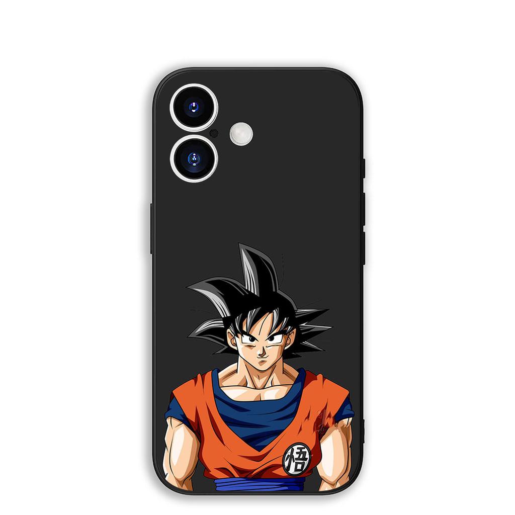 Cover for Apple iPhone 16 15 14 11 Pro Max 6 7 8 Plus + SE2 SE3 SE 2022 2020 8+ Phone Case Android 18 Dragons Gokus Balls Super