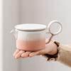 Kung Fu Tea Kettle, Tea Brewing Kettle, High-end Household Office Ceramic Side Handle Kettle, Tea Set