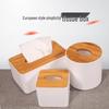 Custom Printed Wooden Napkin and Tissue Box for Restaurants and Hotels