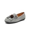 Belle Flowy Suede Loafers for Women
