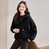 2024 Women's Winter Plaid Cotton-Padded Jacket - Petite Fit, Short Style