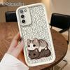 Phone Case: 2D Flat Samsung Galaxy A34 A35 M05 M06 S20 S22 S21 FE Plus 5G Protective Case, Stacked Cats, Christmas and Halloween Gift