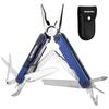 WORKPRO Multifunktionszange Outdoor Multi-Werkzeug Mehrzweckzange 18-in-1 Faltbar