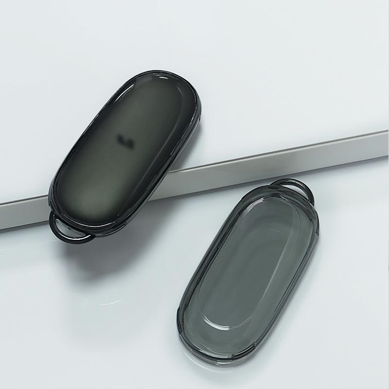 Key Case Cover For Lixiang L7 L8 L9 MAX Key Holder Car Key Protective Cover TPU Soft Rubber Transparent Key Bag