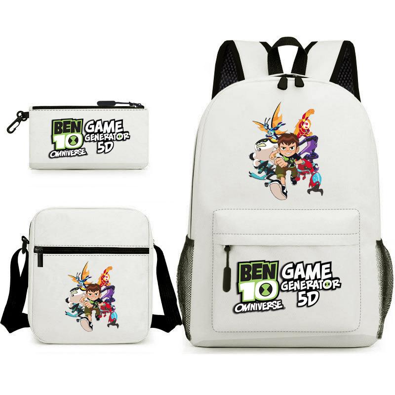 Hacker Junior Trend Starry Sky School Bag Three-piece Set