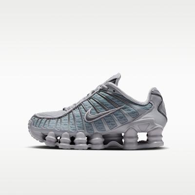Nike Shox TL Серый Волк Серый Железо (GS) 39