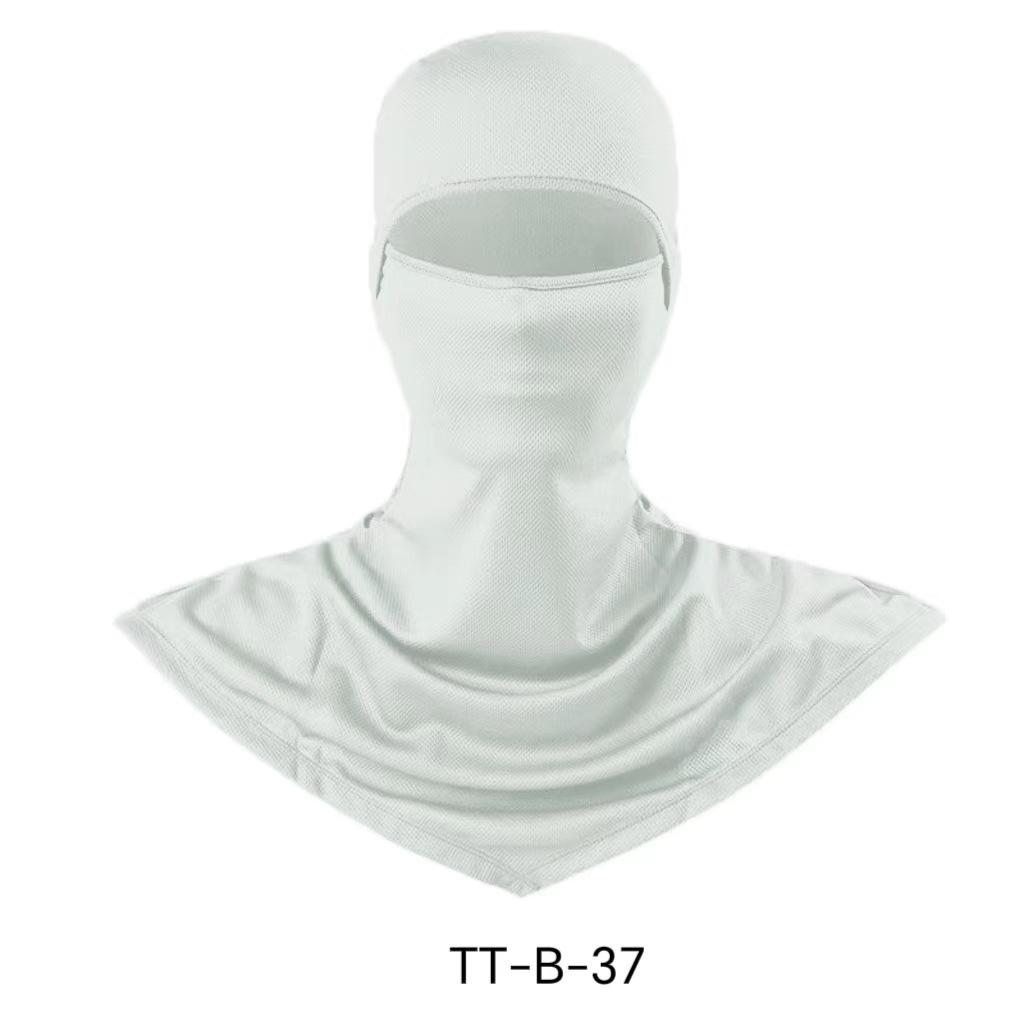 Male face mask UV protection cycling hood neck protection fishing sun protection full mask