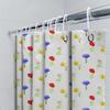 Watercolor Flowers Shower Curtain Vivid Print Bathroom Decor Waterproof Fabric 72X84 Inches Flower Pattern Home Decoration Custo