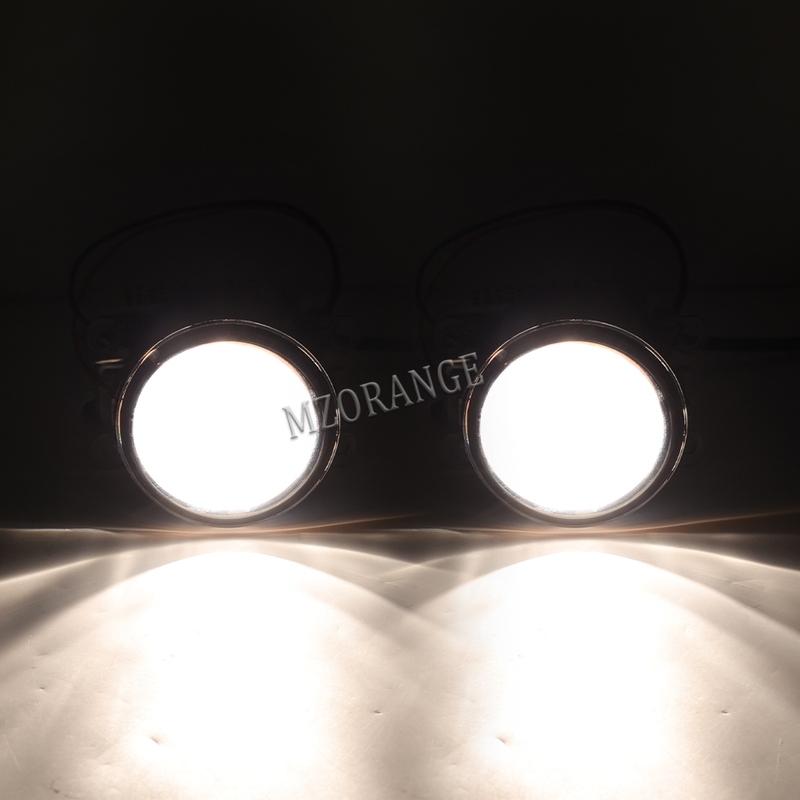 Fog Lights for Ford Mondeo Fusion 2013-2016 Headlight Fog Light Cover Grill Bezel LED Foglights Halogen Fog Lamp Driving Lamp