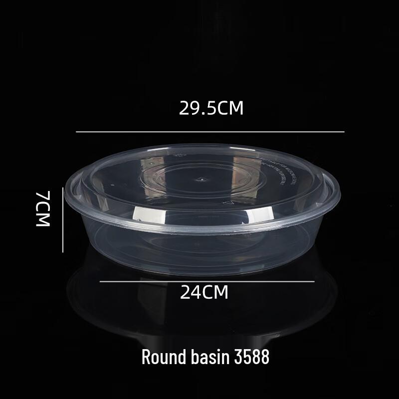 Disposable Plastic Meal Containers with Lids