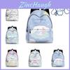 Elegante Set Zaino Cinnamoroll Per Viaggi di Lavoro Materiale in Poliestere Traspirante e Resistente