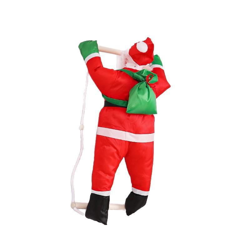 Christmas Pendant Decoration Ladder Santa Claus Climbing Rope Doll Single Multi-person Ladder Toy Gift