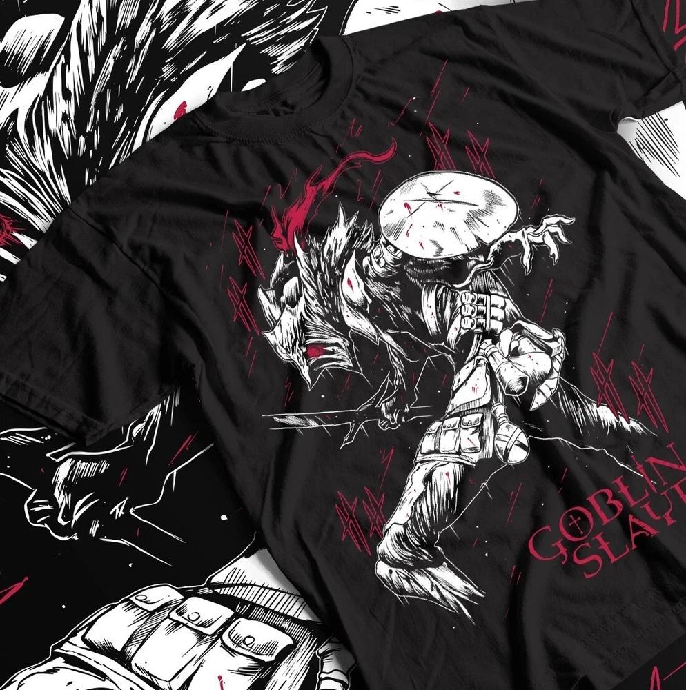 Goblin Slayer Anime Tee Unisex Cotton Shirt Unisexga Goblin TShirt Black S