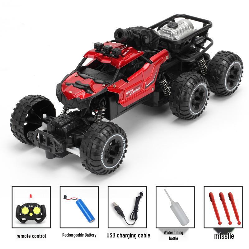 

Машинка на радиоуправлении для детей: Крутой спрей, Альпинистский сплав, Перезаряжаемый, Электрический 4WD со светом, Готов к подарку.