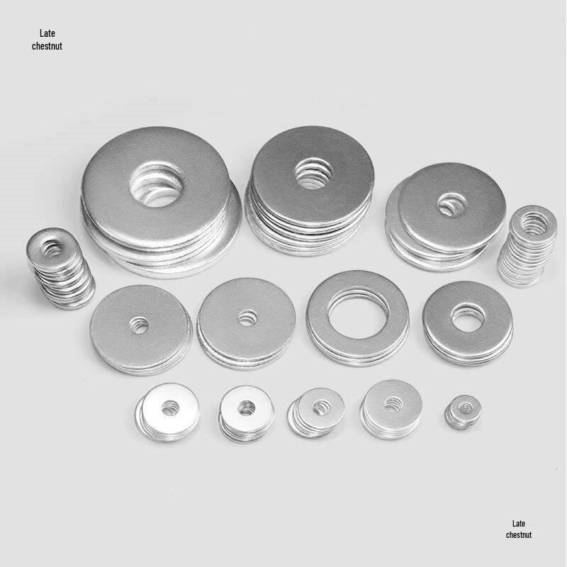 4.8 Grade Galvanized Iron Flat Washer, M3-M40 Oversized Metal Hole Gasket.
