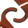 3 Styles Portable Wooden Foldable Holder Guitar Stand Rack Vertical Ukulele Display Musical Strings