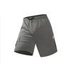 Shorts men's summer solid color five-point pants new multi-pocket loose shirt beach pants overalls