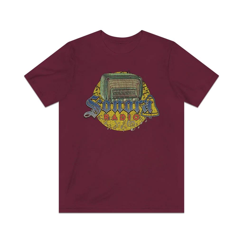 Sonora Radio 1938 Vintage Men s T shirt 4XL